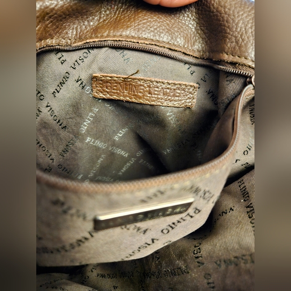 PLINIO VISONA Leather Hobo Bag - Picture 13 of 15